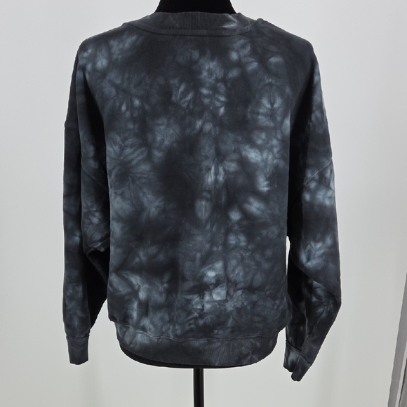 JoyLab Black Tie-Dye Sweatshirt - Picture 10 of 11